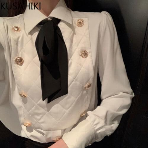 KUSAHIKI Women's Blouses