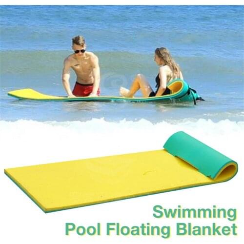 Floating Pad Summer New Large Outdoor Tear-Resistant XPE Foam Swimming Pool Water Blanket Float Mat Bed
