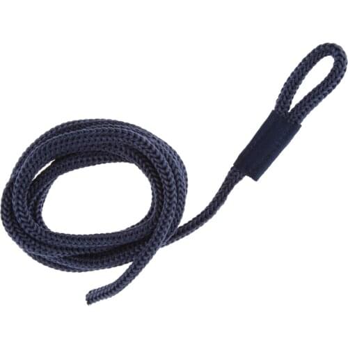 Boat Docking Fender Bumper Line 1/4 Inch x 5ft Blue Braided Marine Rope Double Braid