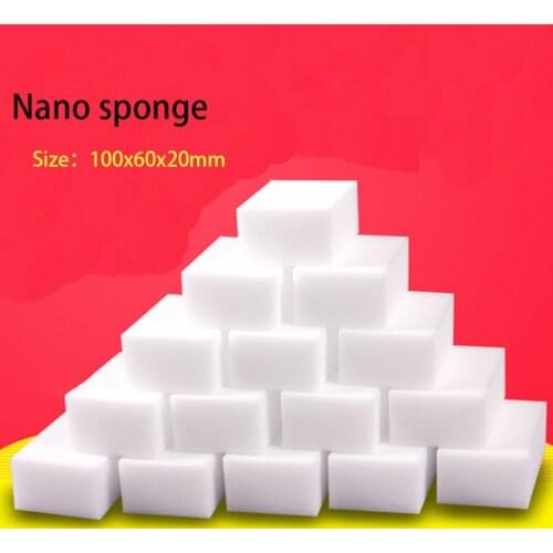 Melamine Sponge 100 Pieces Eraser Cleaner Cleaning Melamine Sponge Washing for Bathroom Kitchen Itemscleaning Tools