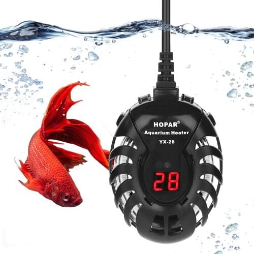 220V Aquarium Heater Mini Electric Heating Rods Digital Temperature Controller Fish Tank Turtle Tank Heater 25W 50W 75W 100W