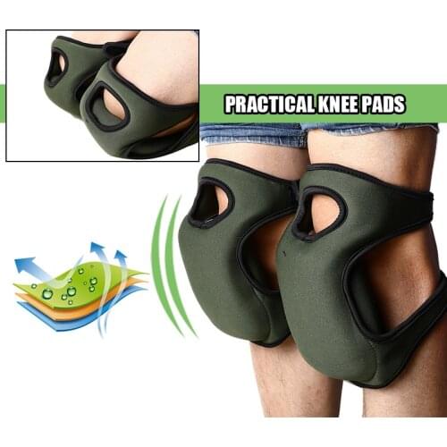Kneepads Flexible Soft Foam Kneepads Protective Builder Knee Protector Pads Sport Work Gardening Workplace Safety Supplies