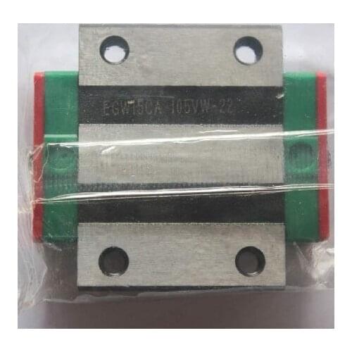 2pcs Brand new 100% Original HIWIN Linear rail carriage/ block bearings EGW15CA