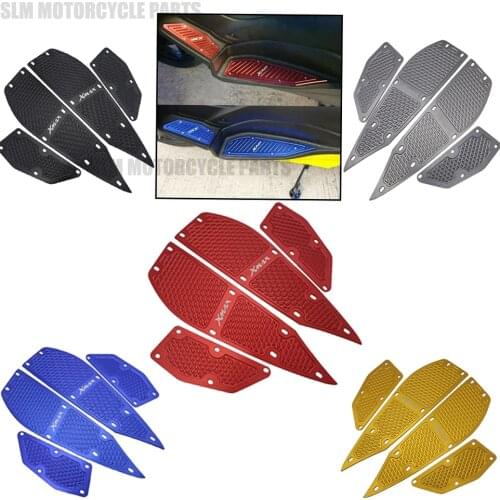 Motorcycle X MAX Footrest Foot Pads Pedal Plate Pedals For Yamaha XMAX 300 XMAX 400 XMAX 250 XMAX 125 2017 2018 2019 Accessories