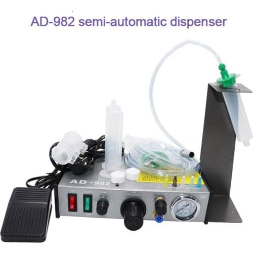 Semi Automatic Dispenser Automatic Glue Injection Precise Glue Machine Silica Gel Manual Controller Efficient Filling Machine