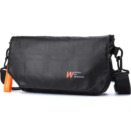 Men Hip Hop Bicycle Messenger Bag Fashion Street Crossbody for Sports Young Boys Hiphop Bike Shoulder Bags for iPad Waterproof