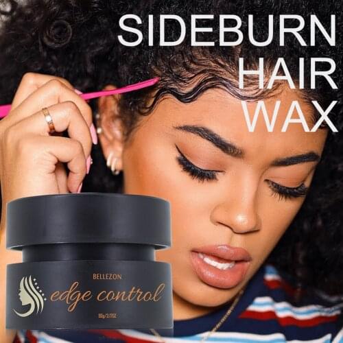 Edge Control Hair Wax Instant Control Strong Hold Edge Tamer Hair Styling Wax for Men Women