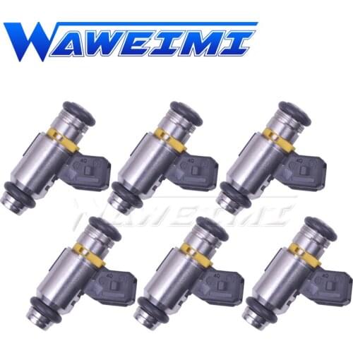 WAWEIMI 6× New Fuel Injector IWP069 Original Quality For V W MERCRUISER MAG V8 V6 861260T BOAT M EFI IWP069 IWP-069 861260T
