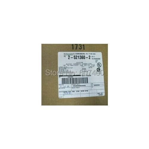 2-521360-2 CONN QC TAB 18-22AWG 0.187 CRIMP TYCO connectors TE connectors AMP connectors terminals 100% new and original parts