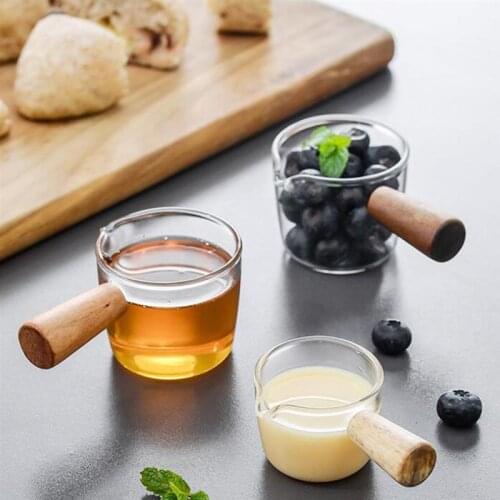 2pcs Sauce Dish With Handle Dipping Bowl Glass Sauce Dish Seasoning Dish Saucer Appetizer Plates For Home (S + L Size)