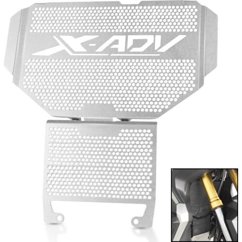 Motorcycle Accessories CNC Aluminum Radiator Grille Guard Cover Protector For HONDA X-ADV750 XADV xadv X-Adv 750 2017 2018 2019