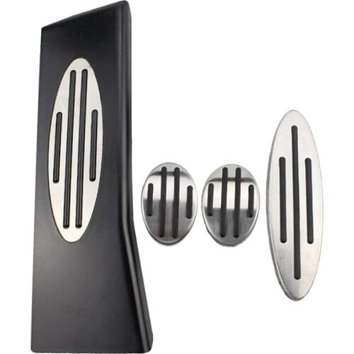 Car Foot Rest Pedal Pad Fuel Brake MT Pedal for MINI Cooper One Hatch Hardtop Countryman JCW R56 R60 R61 F54 F55 F56