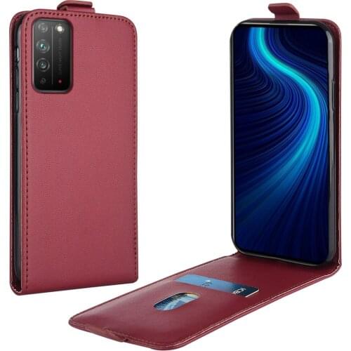 Flip Case for Huawei Honor X10 TEL-AN00 TEL-TN00 TEL-AN00a 6.63" Leather Case for Honor X10 Phone Case