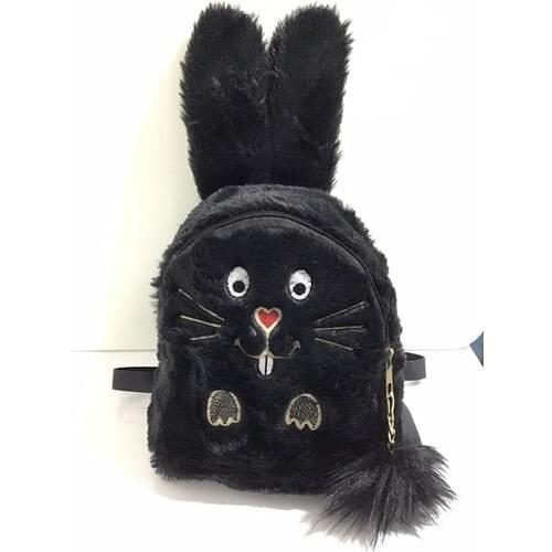 Plush Rabbit Child Backpack