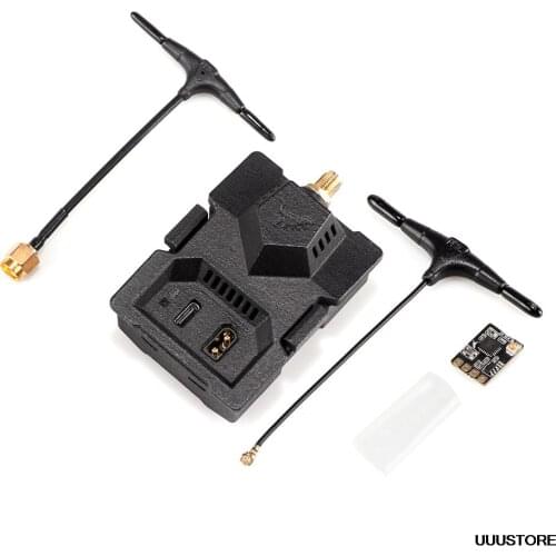 HGLRC Herme ExpressLRS 2400TX High Refresh Low Latency Long Range TX Module with 3 Pcs 2400RX RC Receiver for RC Drone Parts