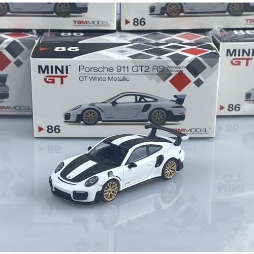MINIGT 1/64 Porsche 911 GT2RS Collection Metal Die-cast Simulation Model Cars Toys