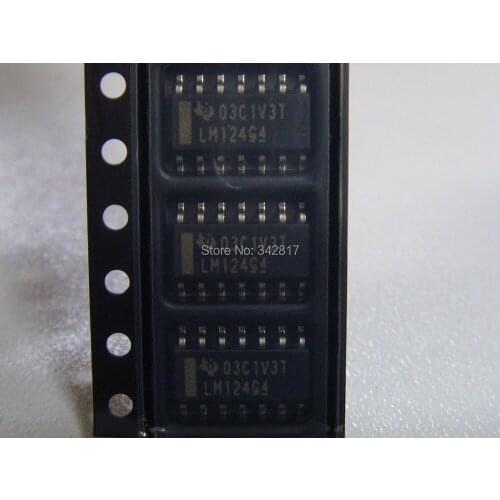 LM124DR IC OPAMP GP 1.2MHZ 14SOIC 100pcs