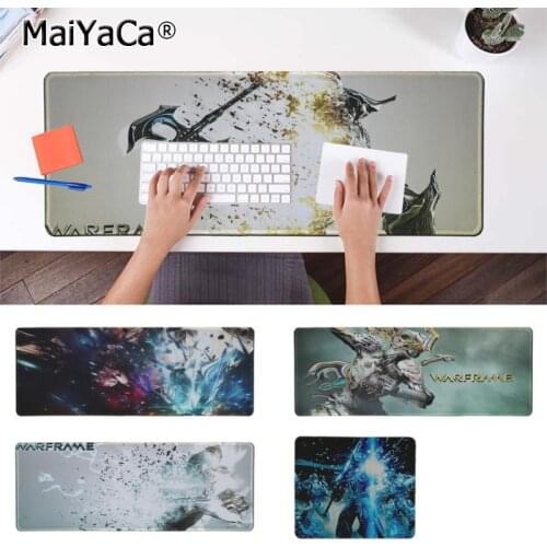 Maiyaca Personalized Cool Fashion Warframe Comfort Mouse Mat Gaming Mousepad Rubber PC Computer Gaming mousepad