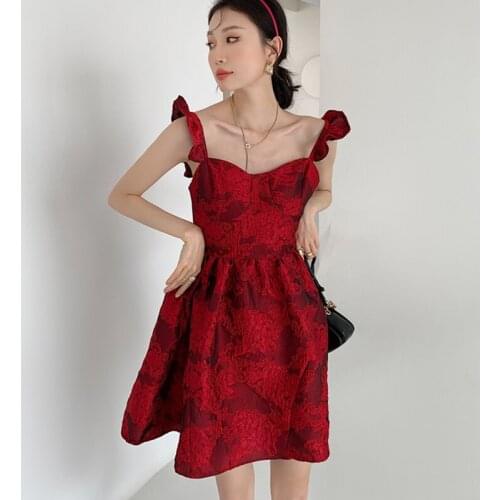 Красные летние платья Mumuzi China At AliExpress