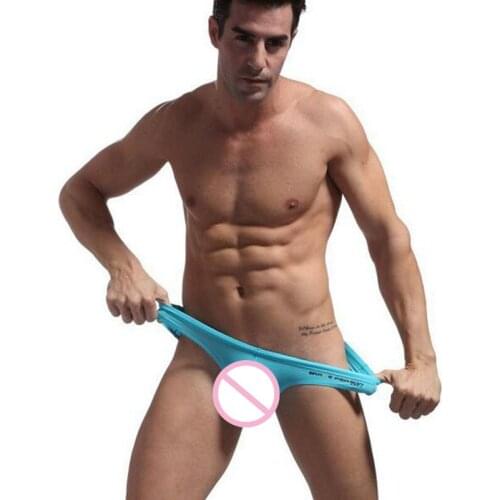 Brave Person Men Underwear Sexy Briefs U Convex Big Penis Pouch High Quality Men Cotton Brief Man Bikini Hot Sale 3pcs/lot