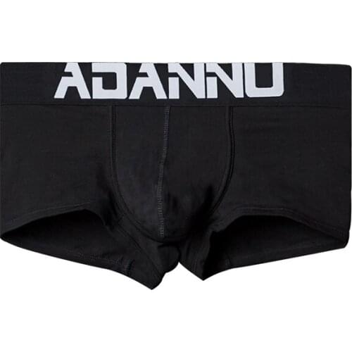 Men Underwear Sexy Men Boxer Cotton Breathable U Pouch Male Pants Cueca Tanga Comfortable Underpants Men Boxer Shorts 2021 Hot