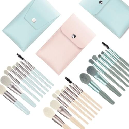 THINKSHOW 8 PCs Makeup Brushes Professional Powder Foundation Eyeshadow Brush set Sculpting Eyeliner brush Eye shadow Set Brush