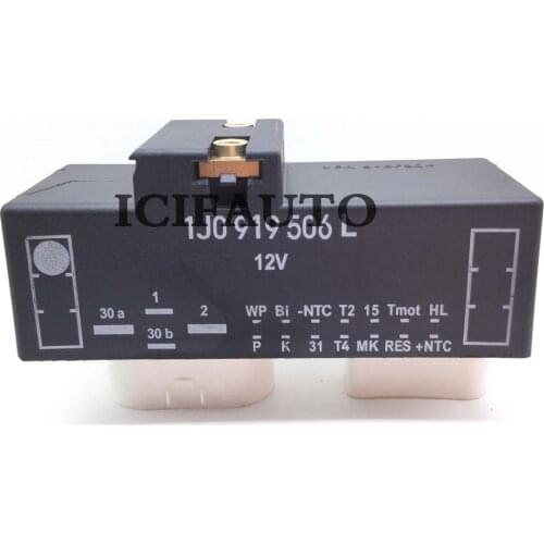 Cooling Fan Control Switch Relay Radiator For VW Volkswagen Audi Seat Skoda 1J0919506L 1J0 919 506L