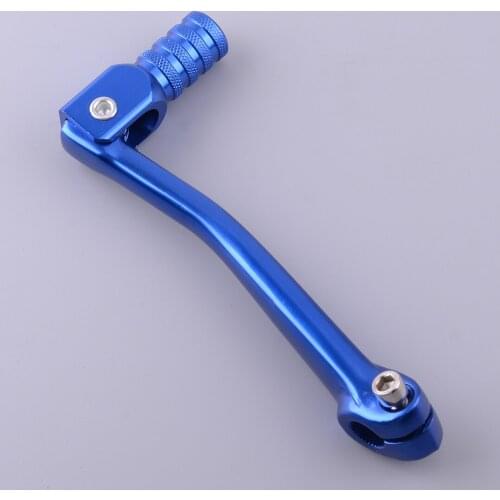 Motorcycle Folding Gear Shift Lever Blue Aluminum Alloy for 50 70 90 110 125 140 150 160cc Dirt Pit Bike