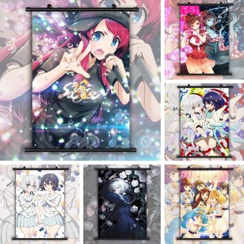 Zombie Land Saga Yamada Tae Minamoto Sakura HD Print Wall Poster Scroll