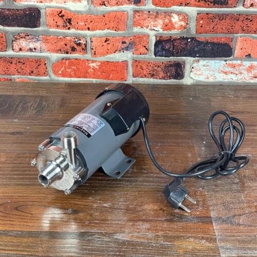 304 stainless head Magnetic Pump MP-40RM Homebrew, Food Grade High Temperature Resisting 140C beer Magnetic Drive Pump Home Brew