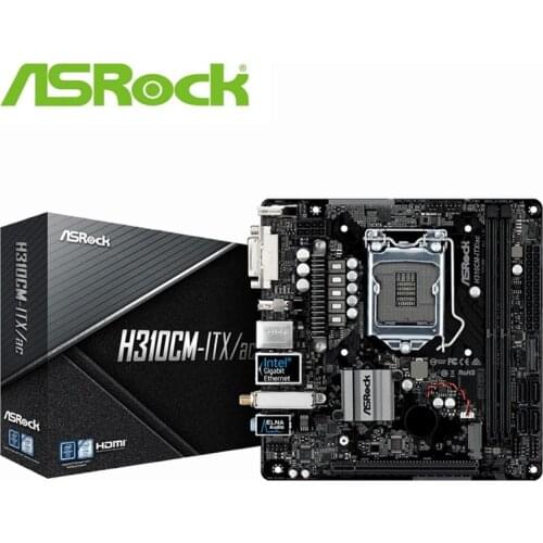 ASROCK / ASRock H310CM-ITX / AC DRR4 32GB LGA1151 supports 9100 9100F 9400F 9600
