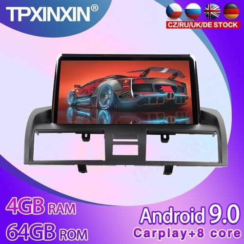 4+64G Android 9.0 Car GPS Navigation For Toyota Camry 2006-2012 Tesla Style Head unit Multimedia player Auto Radio Tape Recorder