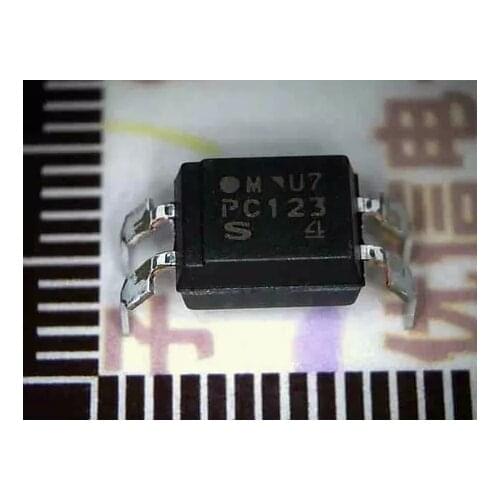 Free shipping New original PC123 DIP-4 Optoisolator - Transistor / Optical output PC123 DIP-4 / for Sharp optical isolator IC