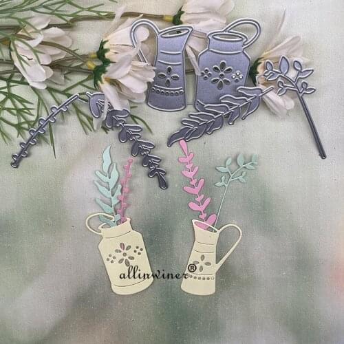 Vase decoration Metal Cutting Dies Stencils Die Cut for DIY Scrapbooking Album Paper Card Embossing