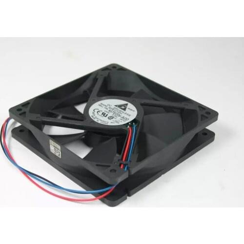 Detla Electronics AFB1212H 8V1D P/N:M765N-A00 DC 12V 0.35A 3-wire 120x120x25mm Server Cooling Fan