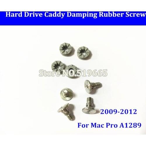 Damping Rubber Screws For Mac pro HDD Carrier/Caddy Hard Disk Driver Tray Bracket A1289 09-12 machine MC561 MD771