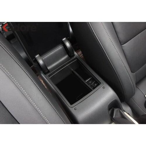 For VW For Volkswagen Tiguan 2010 2011 2012 2013 2014 2015 2016 Car Interior Central Console Armrest Storage Box Holder Tray