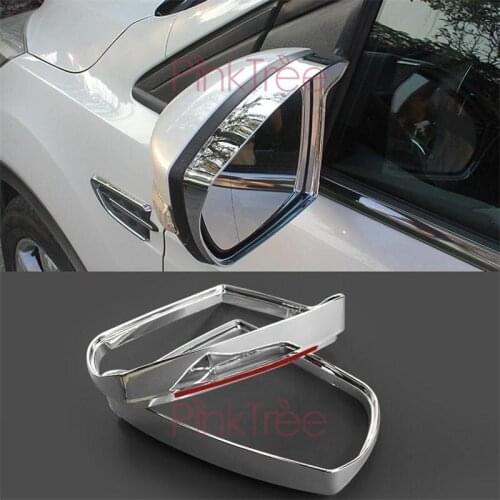 For Ford Kuga 2013 2014 2015 2016 2017 Chrome Door Mirror Cover ABS Decorative Car-Styling Tuning Accessories