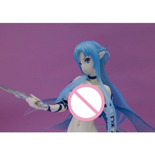 Sword Art Online Yuuki Asuna 1/6 anime girl figure naked anime figures