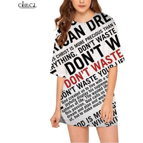 CLOOCL Newspaper Picture Fashion Women T-shirt 3D Printed Summer Seaside Beach Casual Loose Short Sleeve Tops