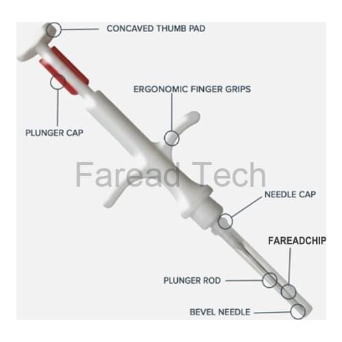 RFID microchip implanted chip 2.12x12mm 13.56MHz NFC tag syringe with chip ISO14443A standard