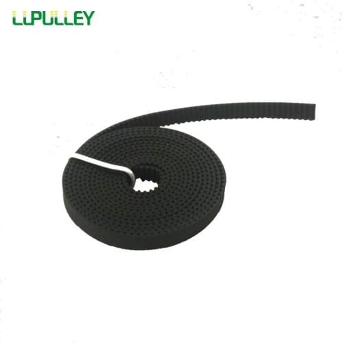 LUPULLEY XL Type 15mm Width Open Timing Belt 1M/2M/3M/4M/5M/6M/7M/8M/9M/10M Pitch Length XL-15mm Black Open Timing Belt