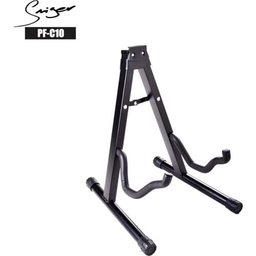 Smiger 1Pc Guitar Stand Metal Guitar Stand PF-C10 Portable Collapsible Durable For Guitar Bass Ukulele Musical Accessories
