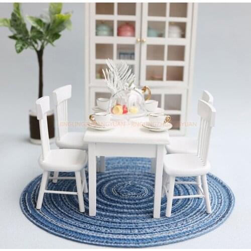 Woven Hand Turkish Rugs Doll House Mini Carpet Mat Miniature Decor Floor Coverings For 1:12 Scale DIY Dollhouse Accessories Kit