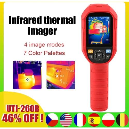 UNI-T UTi260B Infrared Thermal Imager HD Camera USB Geothermal Detector Temperature Imager Industrial Thermal Imager -15~550°C