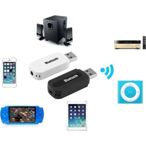 USB Car Bluetooth Adapter 3.5mm Jack Bluetooth Receiver Wireless Bluetooth AUX Audio MP3 Music Player Handsfree Car Tool