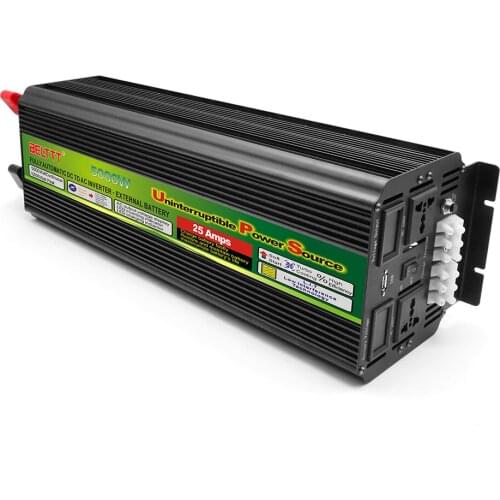 Highly effective solar Modified sine wave power inverter UPS 5000w 24V 220V peak power 10000watt