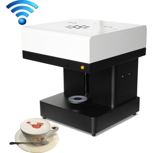 High Speed One Cup Coffee Printer Selfie Cappuccino inkjet Printing Machine for Biscuits Chocolate Latte Cake Art Food with WIFI