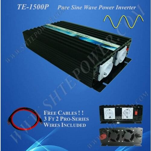 1.5kw inverter 24v 220v 50hz 1500w(pure sine wave inverter)