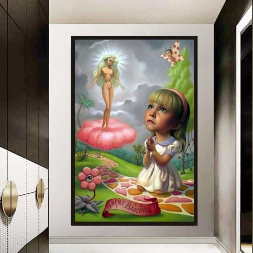 Mark Ryden《Saint Barbie》Diamond Painting 5D DIY Crystal Art Full Drill Cross Stitch Kit Mosaic Rhinestones Embroidery Home Decor